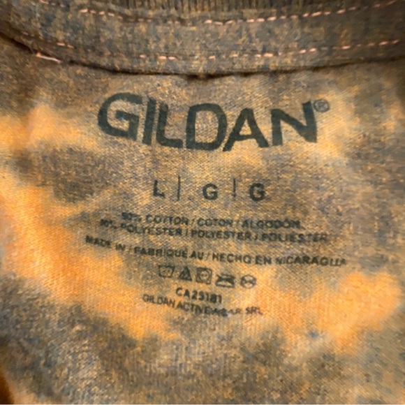 Freddy Krueger Nightmare on Elm Street slashed tie dyed shirt size Large (O1) - Picture 8 of 8